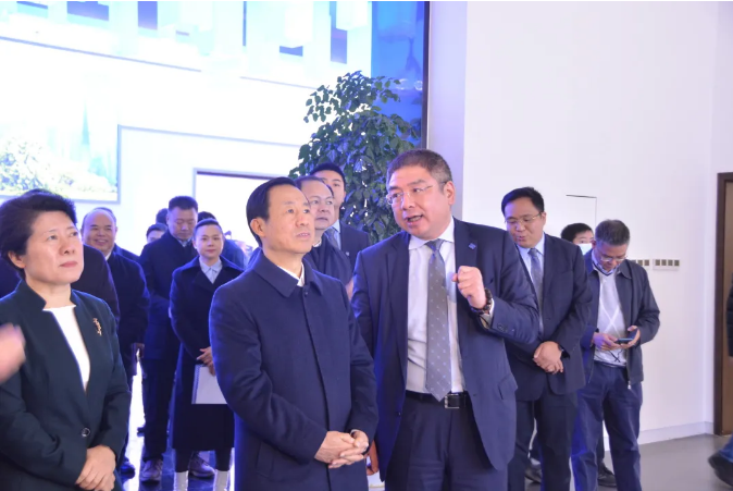 奋进新征程丨湖南省委书记许达哲一行莅临多宝电竞环境长沙基地调研考察